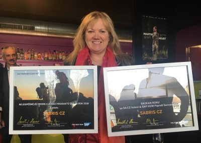 SAP Partner Event 2019 awards - Sabris získal od SAP ČR hned dvě ocenění - sabris.com