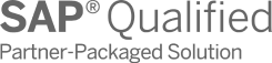 Logo SAP Qualified PartnerPackageSolution S4 - Certifikáty - sabris.com